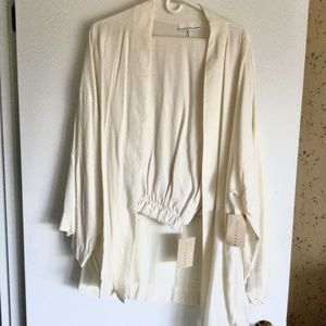 Vintage Bryn Walker Cream Pantsuit NWT